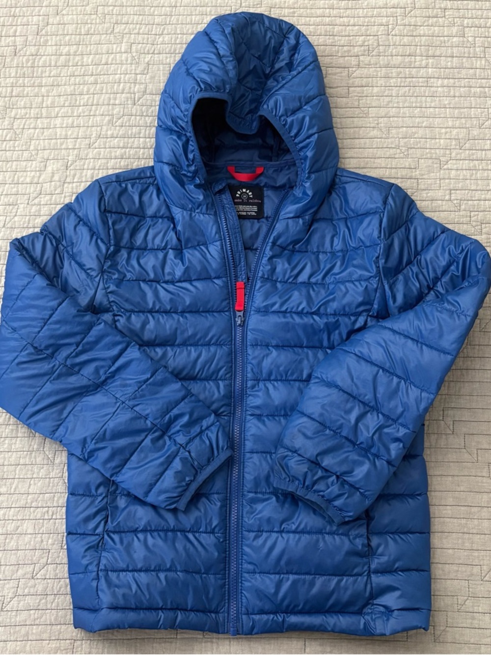 Blue Puffer Jacket - Primary